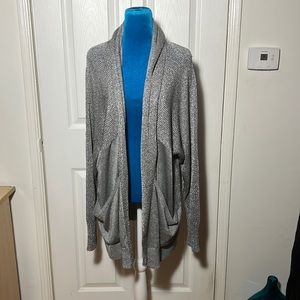 Marina Rinaldi silver Cardigan XL